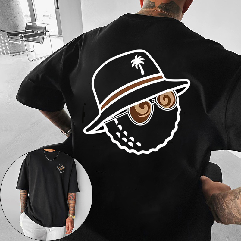 Bucket Hat Cotton - Modna koszulka unisex z grafiką, nadrukiem