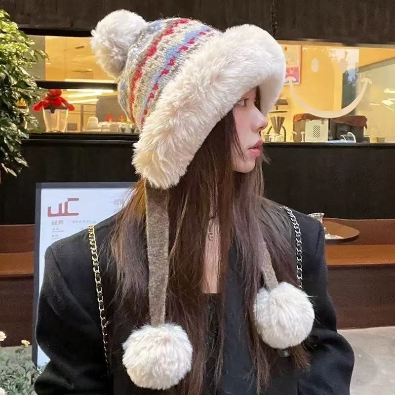 Winter Trapper Hat - Damska czapka typu „trapper” w stylu