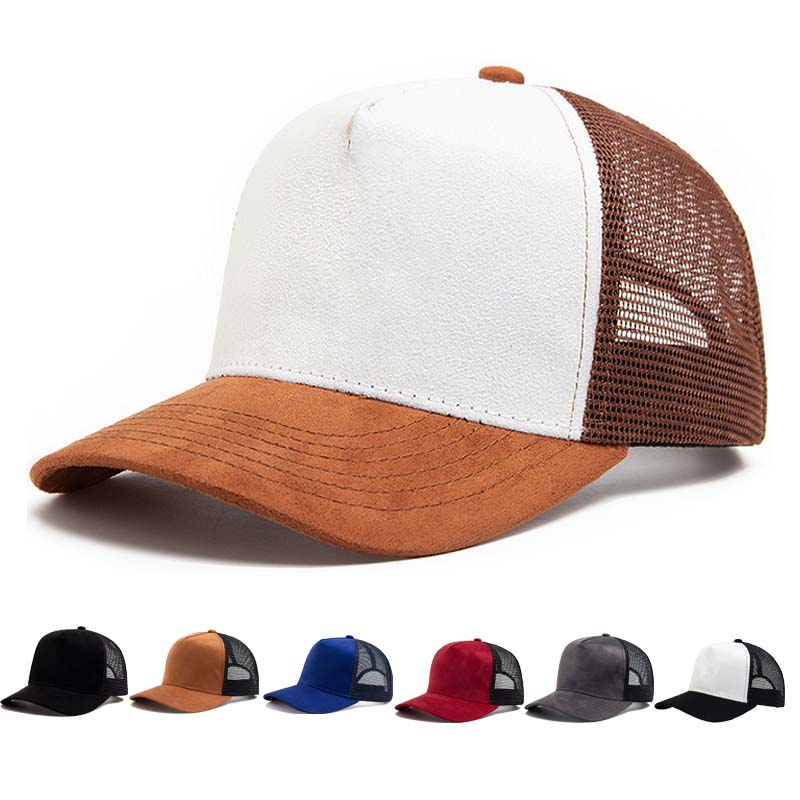 Corduroy Cap 5 Panel - Stylowa, popularna czapka typu trucker z