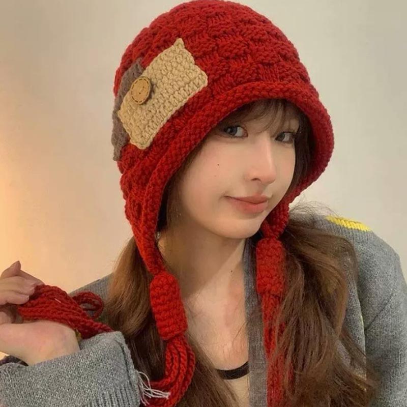 Winter Trapper Hat - Czapka z daszkiem i nausznikami dla