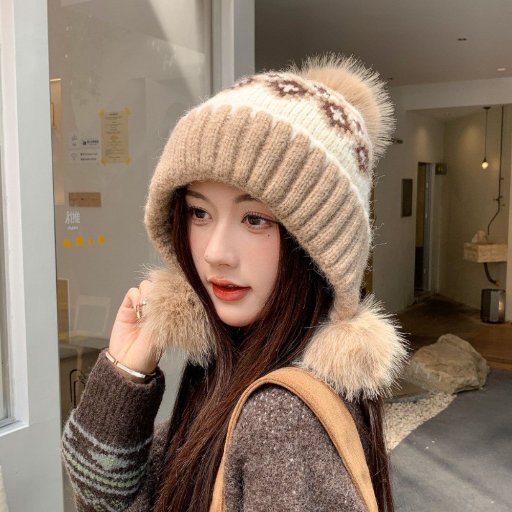 Koreański styl, poliestrowa cz – Trapper Hat Ear Flap recenzja i cena