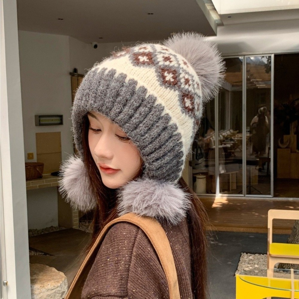 Koreański styl, poliestrowa cz – Trapper Hat Ear Flap recenzja i cena