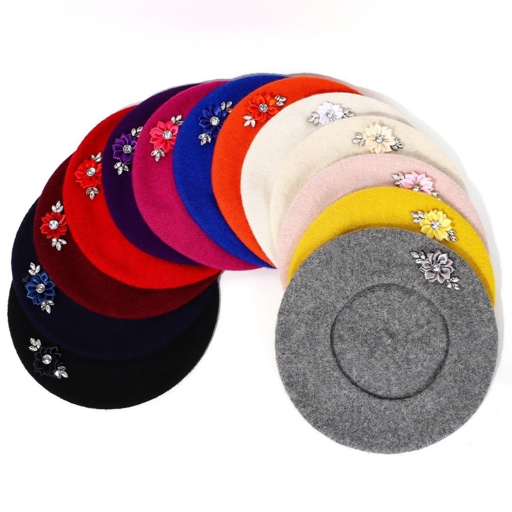 Słodki, jednokolorowy wełniany – Beret French Wool recenzja i cena