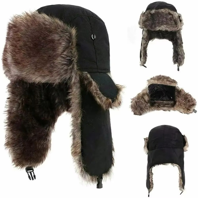 Zimowa rosyjska uszanka męska  – Winter Trapper Hat recenzja i cena