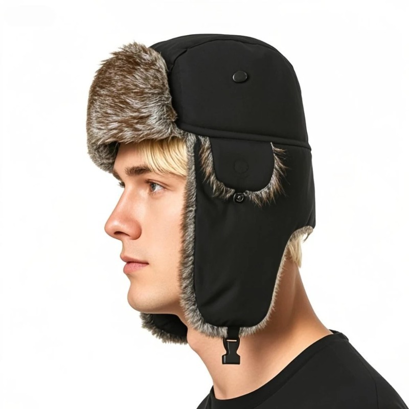 Zimowa rosyjska uszanka męska  – Winter Trapper Hat recenzja i cena