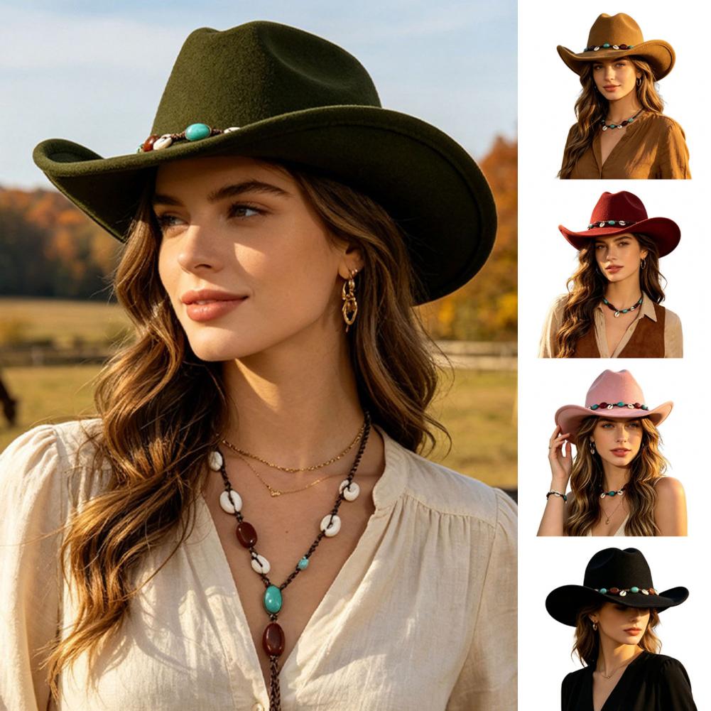 Kapelusz w stylu westernowym,  – Fedora Hat Wool recenzja i cena
