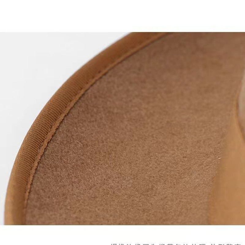 Czarny kapelusz Fedora unisex  – Fedora Hat Wool recenzja i cena