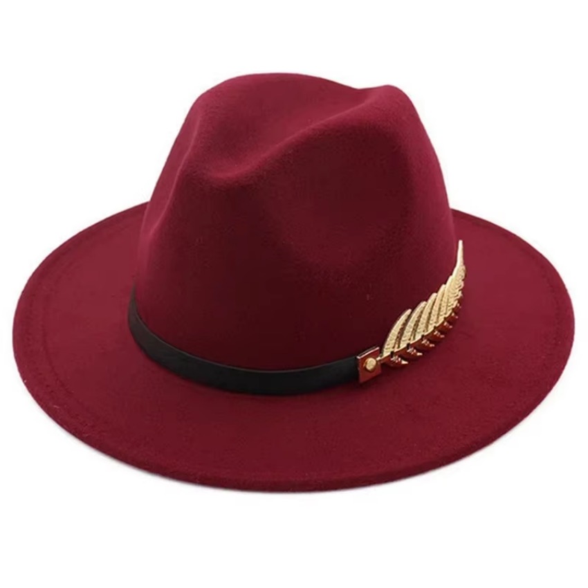 1 szt. Nowa moda unisex mężczy – Fedora Hat Wool recenzja i cena