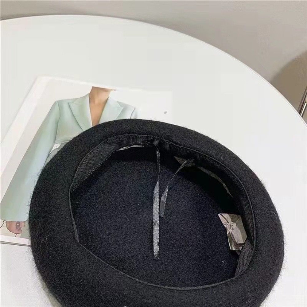 Modny ciepły zimowy wełniany b – Beret French Wool recenzja i cena